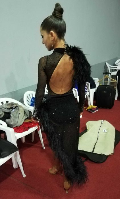 Vestido dança de salão como novo