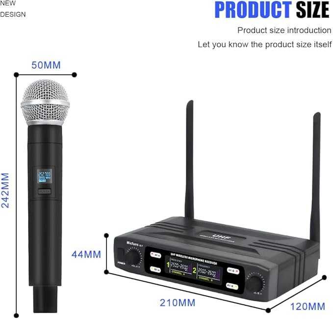 System mikrofonowy VHF 230-250 MHz, nowy