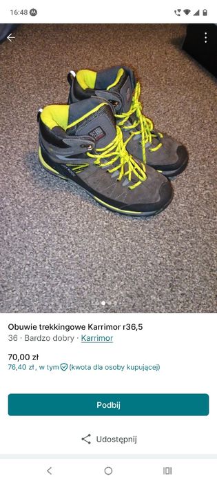 Obuwie trekkingowe Karrimor