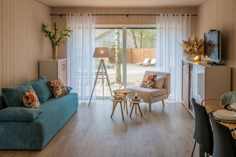 Apartament domek nad jeziorem Strykowskim koło Poznania