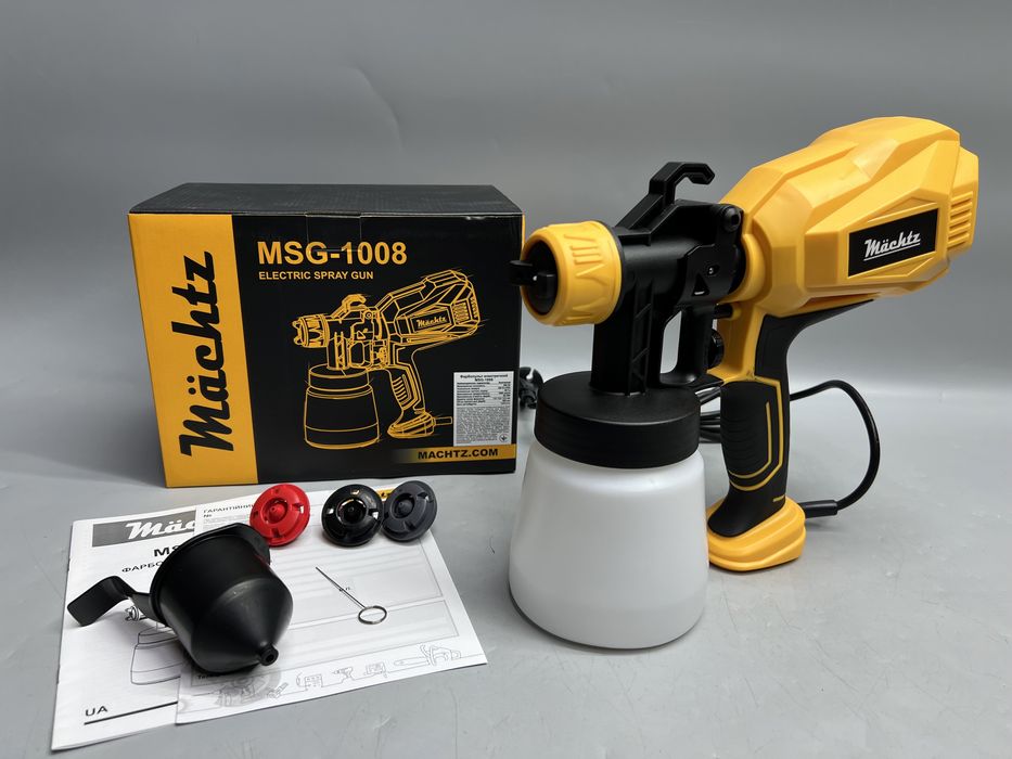 Краскопульт Machtz MSG‑1008 Гарантия 2 года