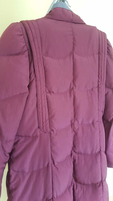 Płaszcz zimowy damski - pikowany