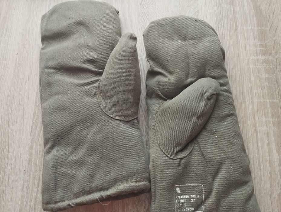 Хутряні рукавиці армійські