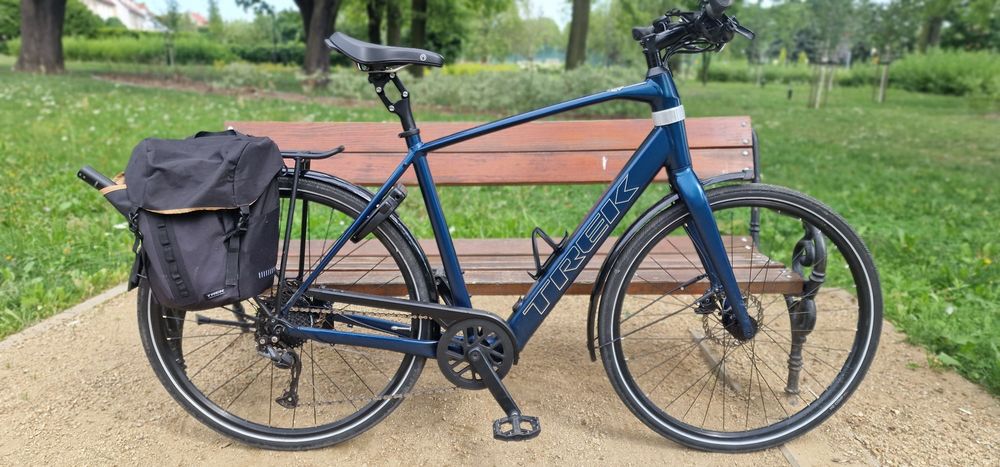 Trek Fx+2 elektryk - bardzo lekki. Nowy 13 tys.