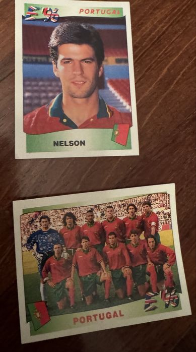 Cromos Euro 1996