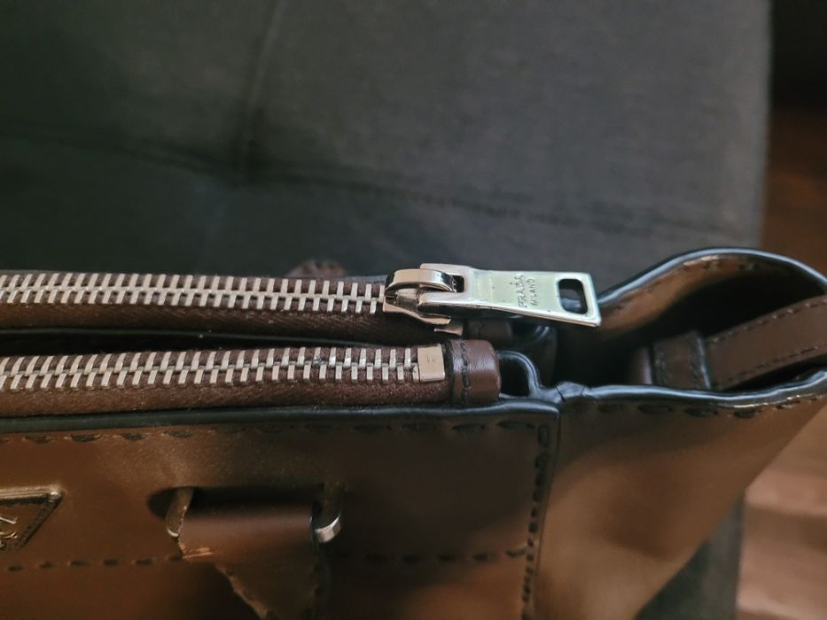 Elegancka skórzana torba Prada stan idealny ORYGINAŁ