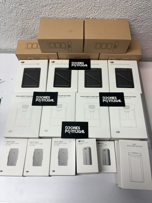 Baterias para drones DJI Air 1/2 Phantom 3/4 Mavic Inspire 1/2 Avata 2