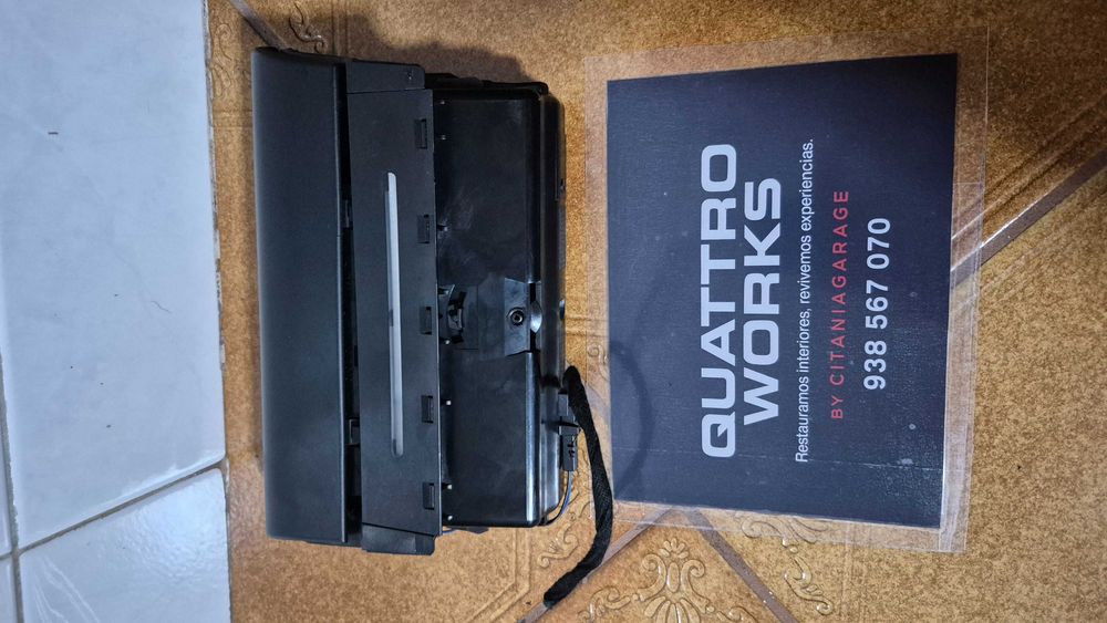 Cinzeiro Consola 1 DIN Audi A4 B5 8D Facelift Original 1999-2001