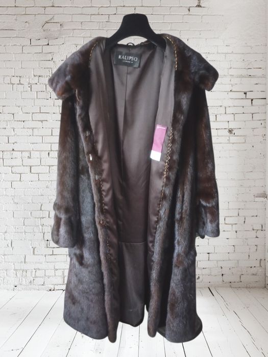 Батл. Ог 120см. Норковая шуба. Манто. Натуральная шуба