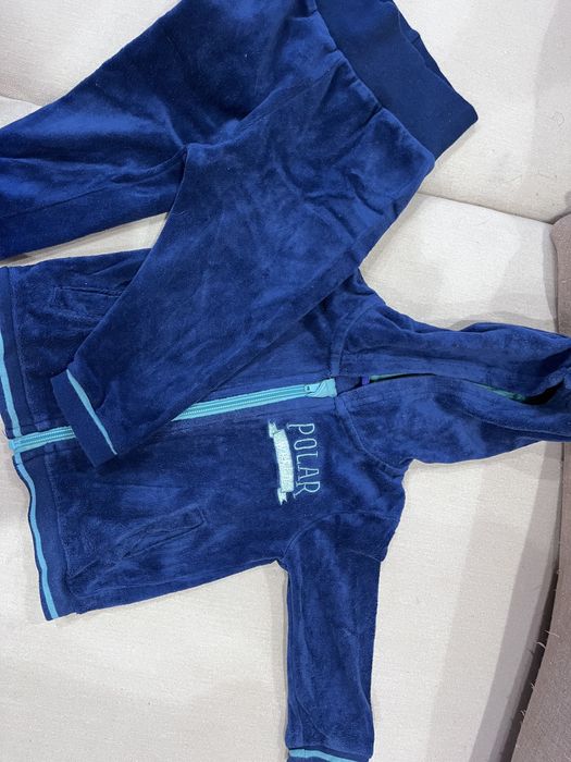 Велюровый костюм lupilu