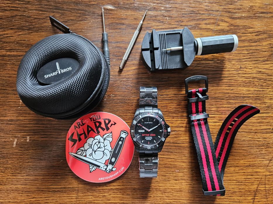 Zegarek mechaniczny automatyczny - Seven Sin - Diver 300m