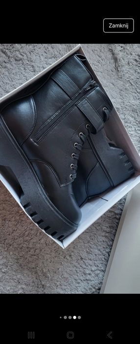 Workery na grubej podeszwie