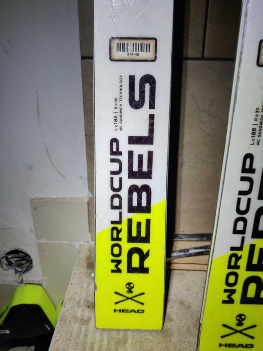 Narty 188cm HEAD Worldcup Rebels I GS RD Nowy Targ • OLX.pl