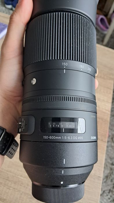 Sigma 150-600 C do Nikona