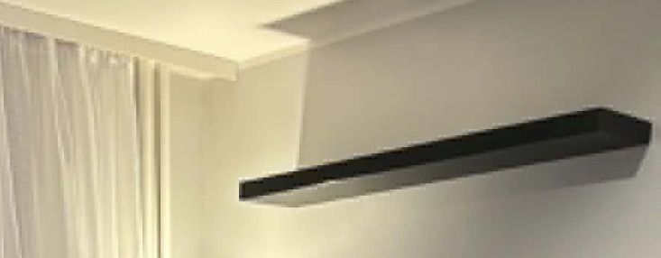 Nowa półka Lack Ikea 110x26 cm  w czarnym kolorze