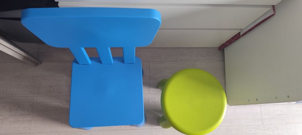 Krzesełka Mammut- IKEA