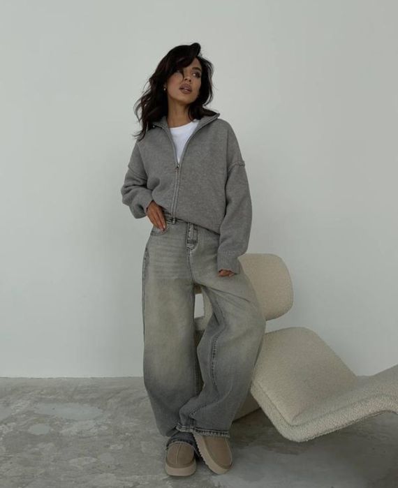 Кардиган   на замку теплий