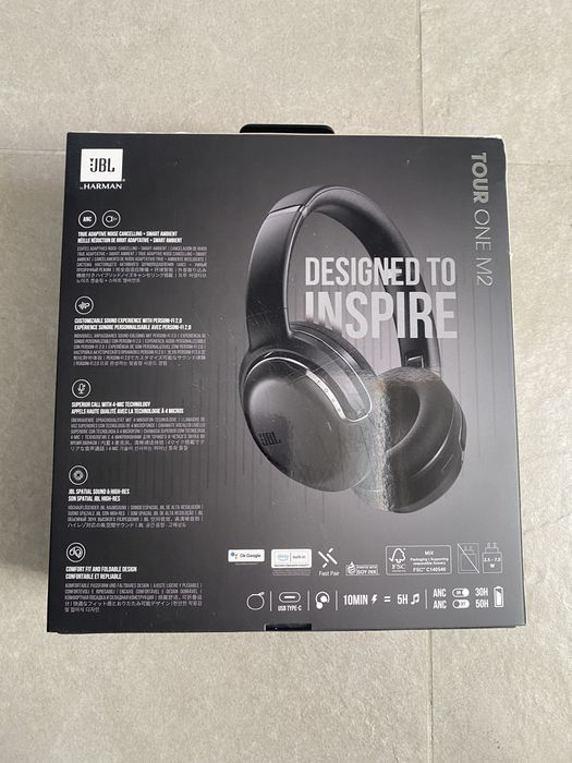 Jbl tour one m2 sluchawki nauszne bezprzewodowe