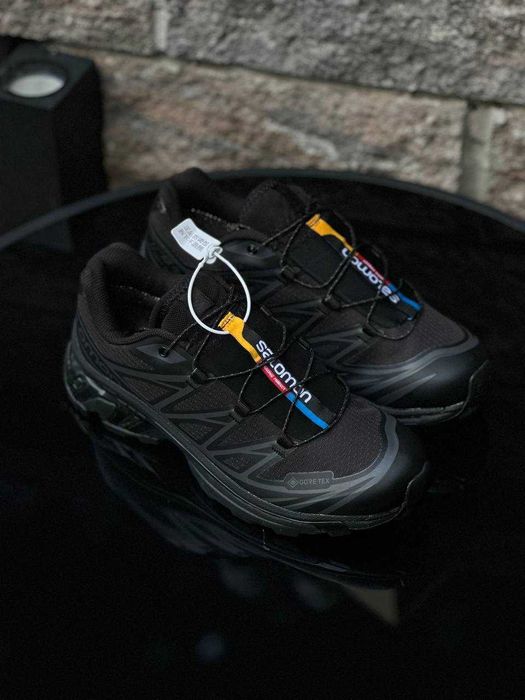 !ТЕРМО!! Salomon XT-6 ADV GTX All Black 41 42 43 44 45 46