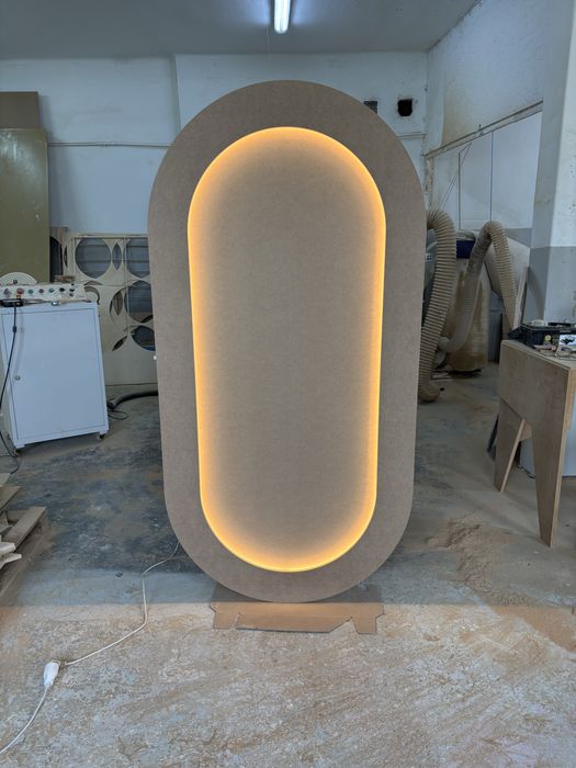 Ścianka Dekoracyjna / Balonowa / LED - MDF lub Sklejka – Dowolny Kształt!