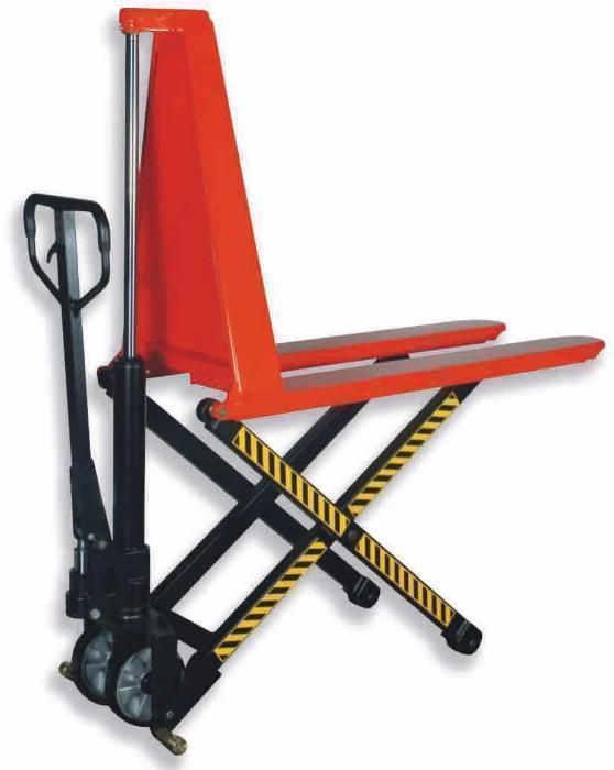 Porta-paletes de tesoura GAYNER c/ elevação de 800 mm. AP28