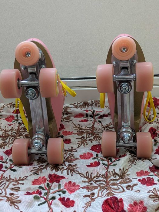 Patins em linha - Rosa - UK 7/US 9 | Roller Skates - Pink - UK 7/US 9