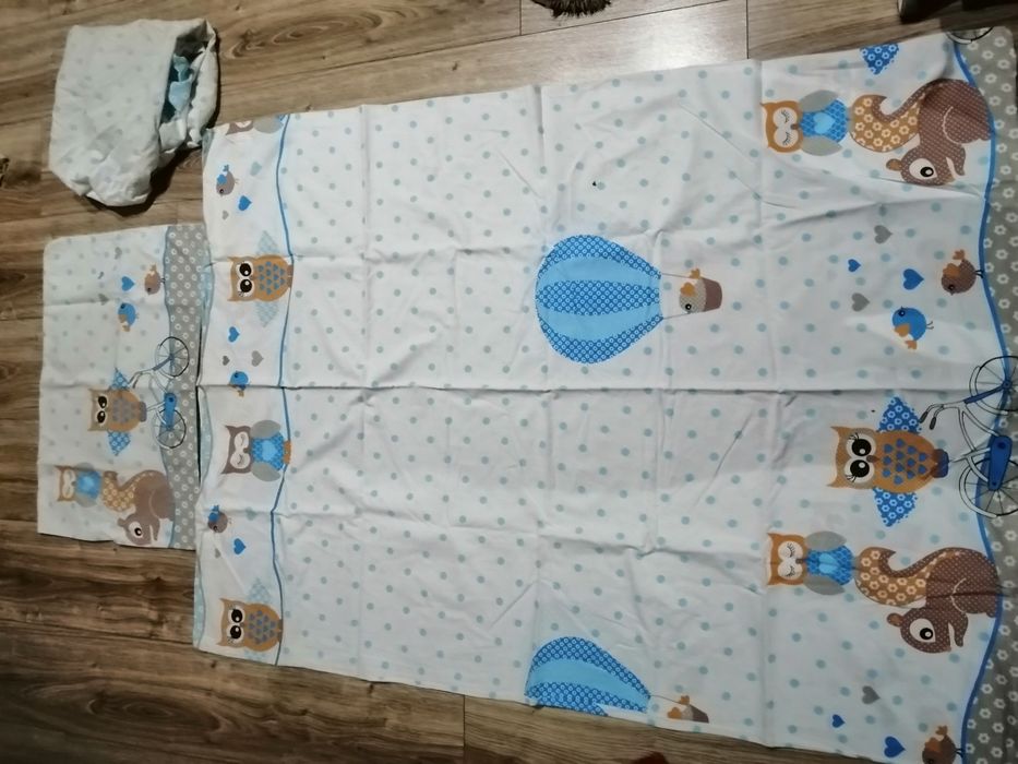 Komplet pościeli do łóżeczka 3 elementy.