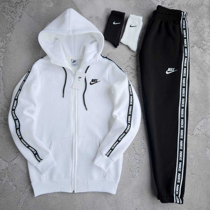 Чоловічий костюм Nike теплий: зіп худі-штани
