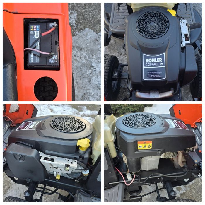 Traktorek kosiarka Husqvarna CTH 191 19KM KOHLER pompa oleju hydro