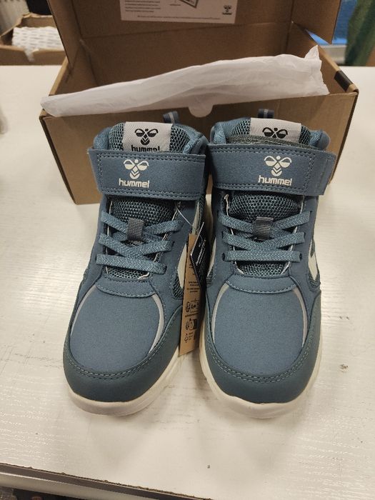 Hummel tex jr x-light 2.0 mid rozmiar 33 niebieskie nowe botki