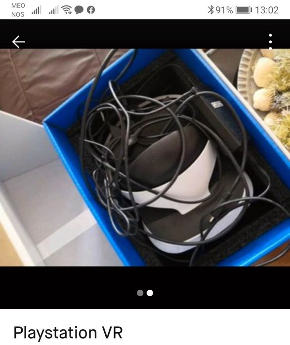 Acessório PS4 realidade virtual