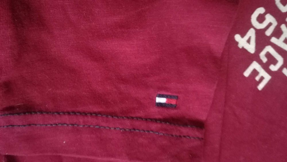 Męska cienka bluza TOMMY HILFIGER r.S stan bardzo dobry