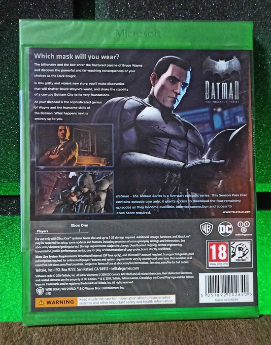 Batman: The Telltale Series Xbox One S / Series X - przygodowa