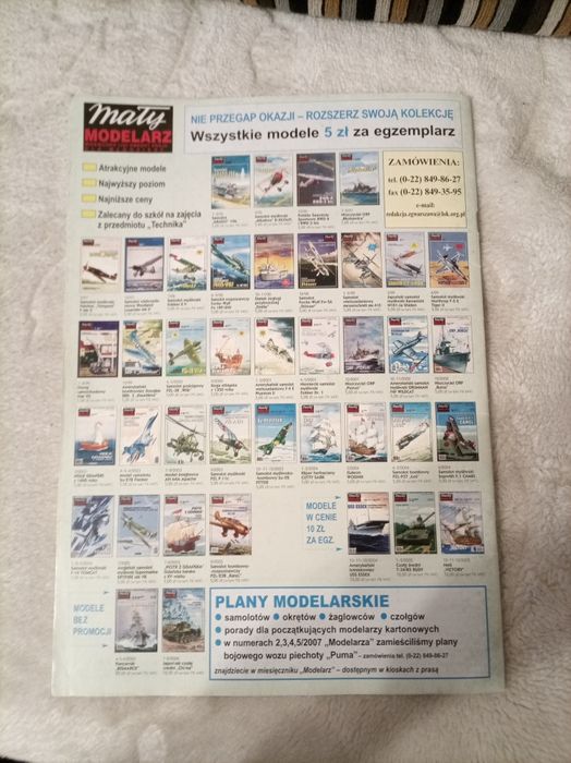 Mały modelarz Mig-29