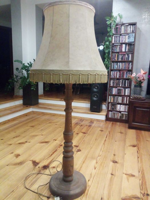 Lampa vintage duża. Zamiana.