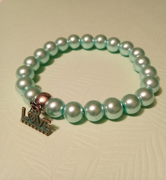 Bransoletka LOVE hand made