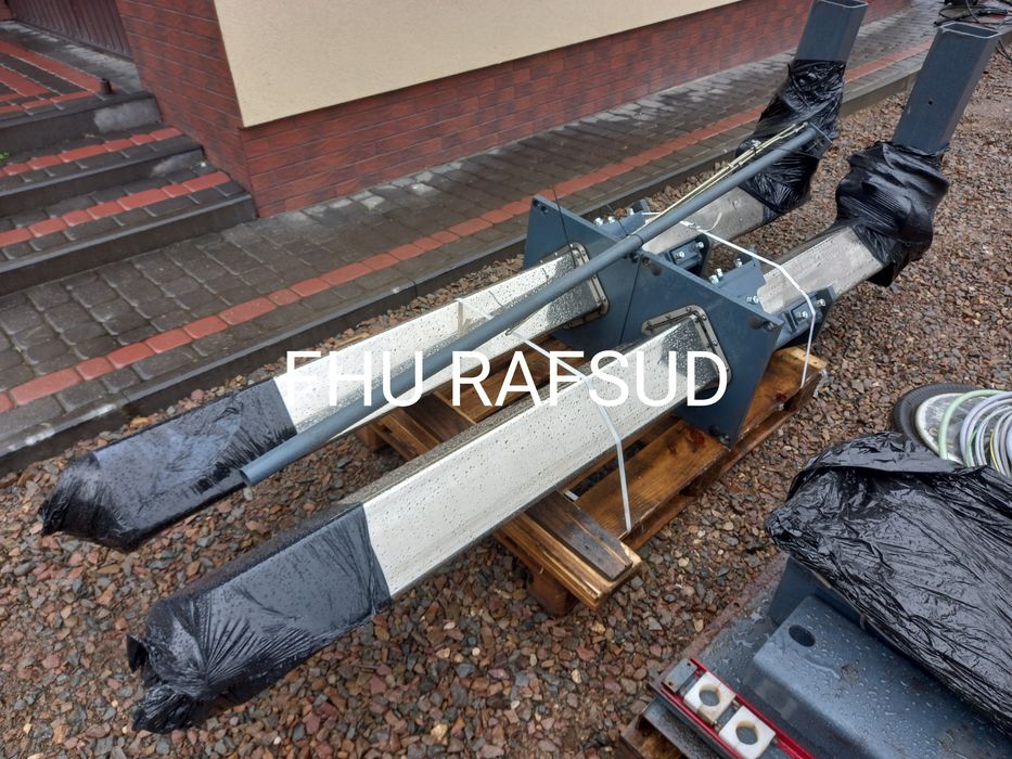 Podnośnik Podposadzkowy MAHA ZS  SQUARE 3.500 kg Szarpak  + Podnośnik  Podprogowy