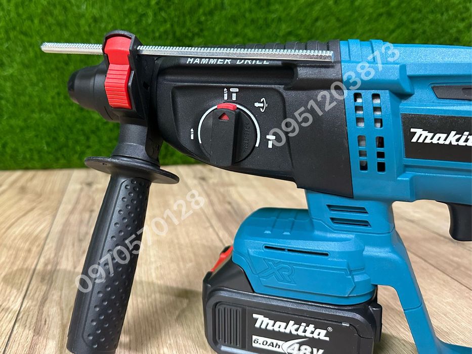 Аккумуляторный перфоратор Makita DHR202BL 48V 6Ah Три режима работы
