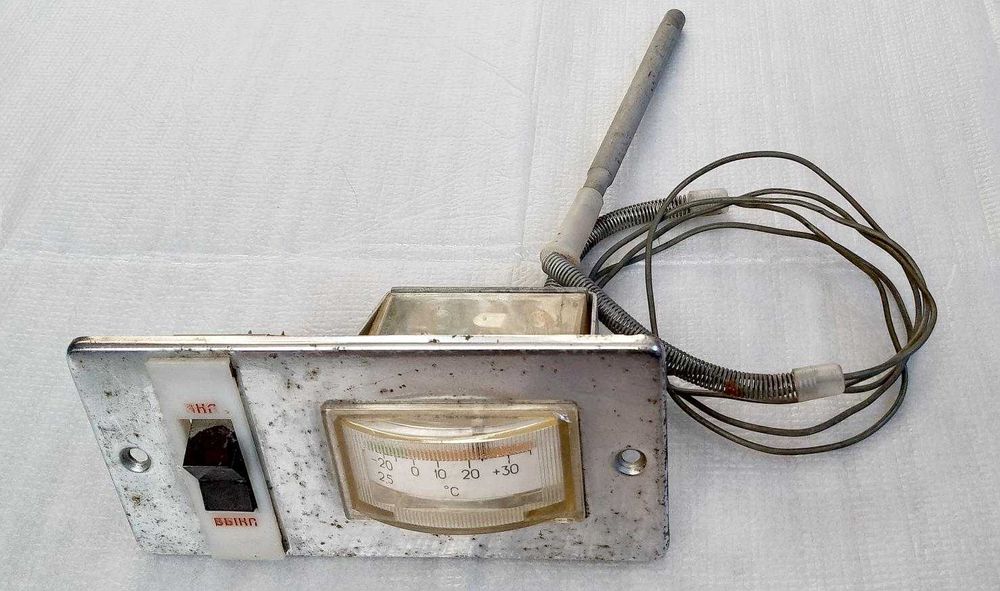 Термометр ТКП-СХ для холодильных шкафов и камер, в сборке с панелью