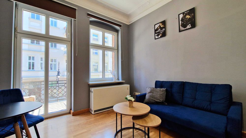 Mieszkanie 2-pokojowe na 1 piętrze | centrum | zmywarka | Balkon