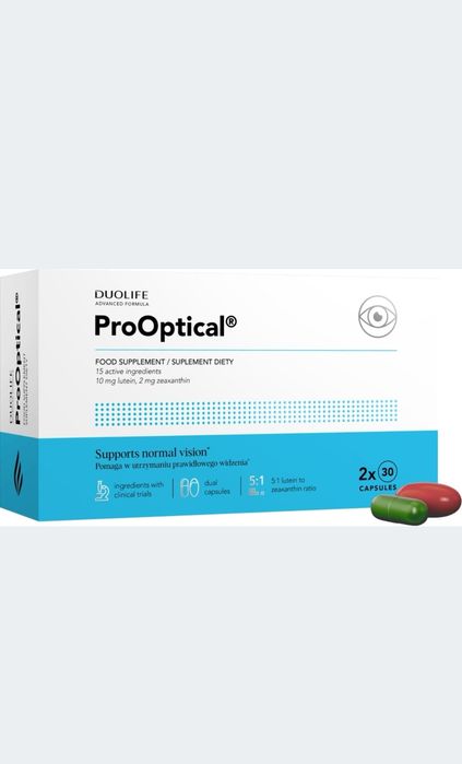 Suplement na oczy i wzrok DuoLife ProOptical luteina