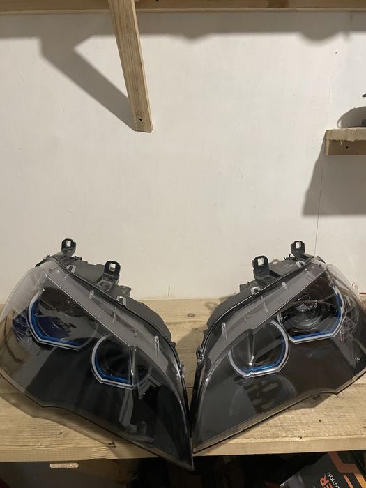Реставрация фар bmw Х5 е70 адаптивные