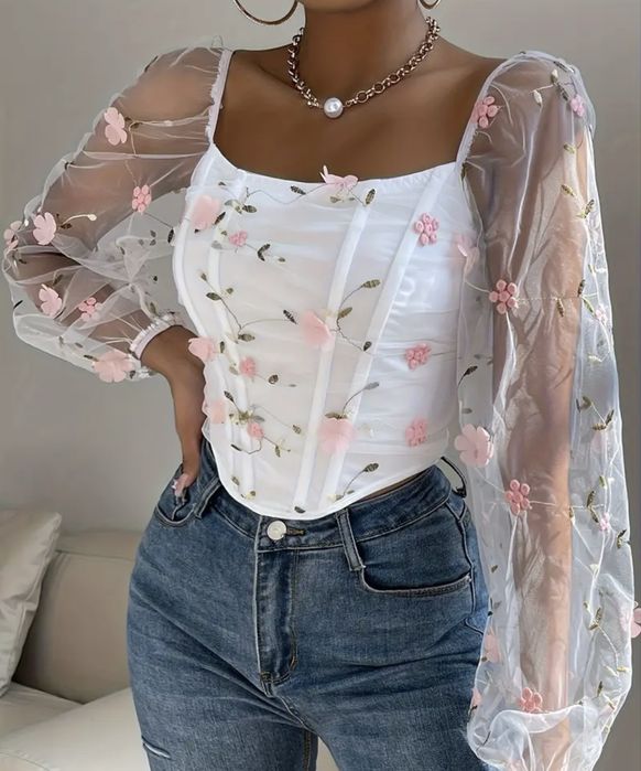 Жіночий корсет, жіноча блуза