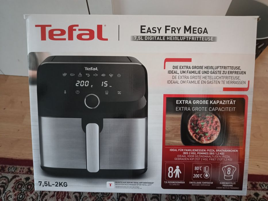 Nowy Air Fryer Tefal XL 7,5L Frytkownica Beztłuszczowa