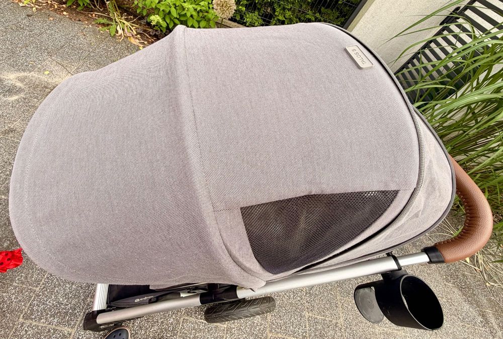 Cybex Talos S spacerówka — szary, lekkie koła piankowe + dostawka gratis
