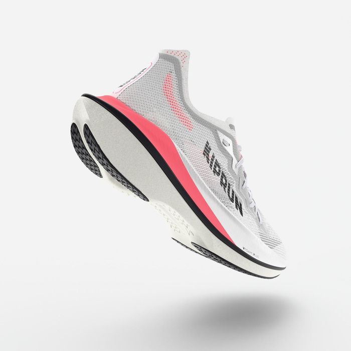 Sapatilhas de Corrida com Placa Carbono Homem KD900X LD 2 Branco/Rosa