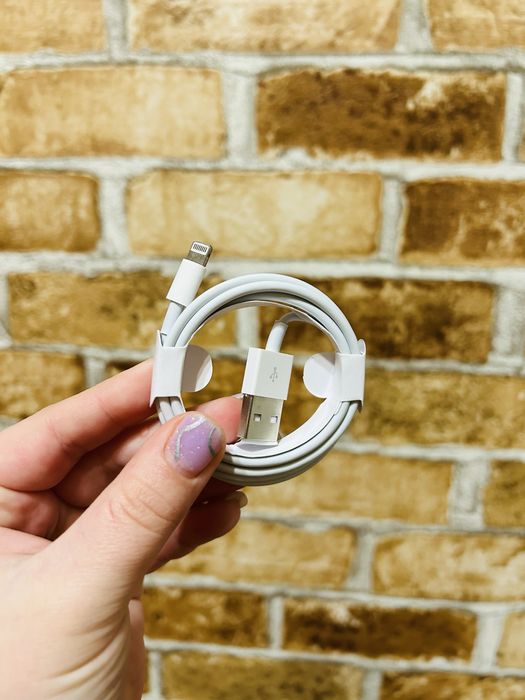 Блок для зарядки Айфона Iphone Шнур USB для зарядки Lightning Лайтинг ...