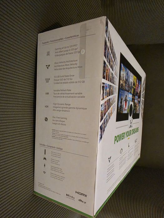 Nowa Konsola Xbox Series S 512GB – Fabrycznie zaplombowana