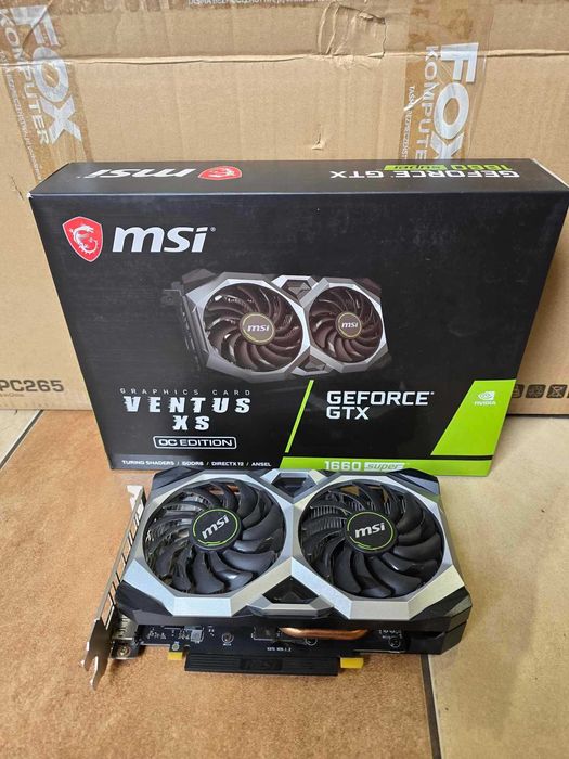 Dla Ciebie wszystko - msi geforce gtx 1660 super ventus xs