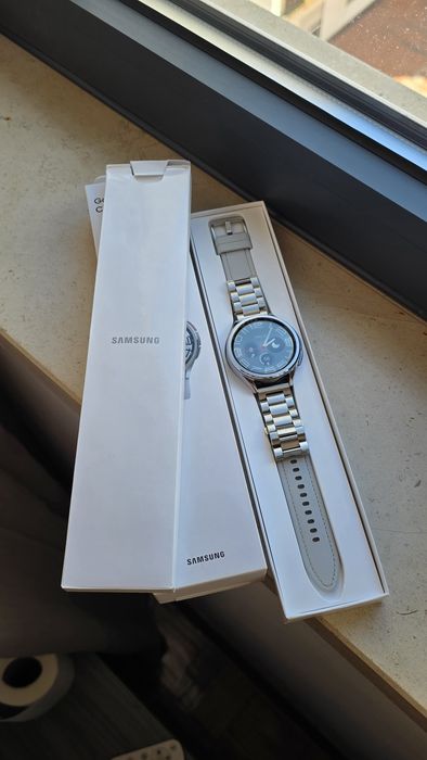 Samsung Galaxy Watch6 Classic 47mm Como Novo + 2 Pulseiras